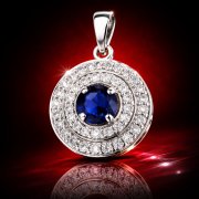 Подвеска серебряная "Отинто"арт.30147-s