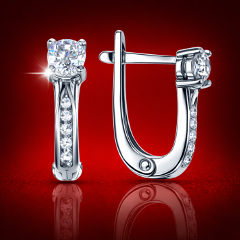 Сережки срібні «Орко» ФОТО - SRIBLODAR