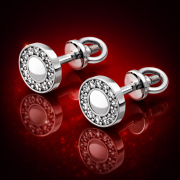Серьги серебряные "Энрика"арт.40003