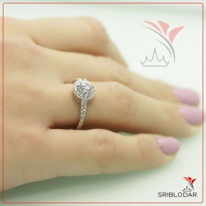 Кольцо из серебра "Бенигна"-SRIBLODAR TM Кольцо из серебра "Бенигна" ФОТО-SRIBLODAR TM