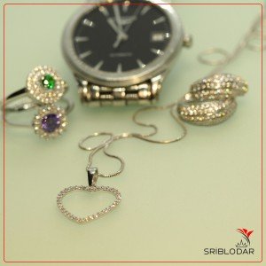 Подвеска серебряная "Дебора"-SRIBLODAR TM Подвеска серебряная "Дебора" ФОТО-SRIBLODAR TM