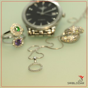 Подвеска серебряная "Джулиана"-SRIBLODAR TM Подвеска серебряная "Джулиана" ФОТО-SRIBLODAR TM