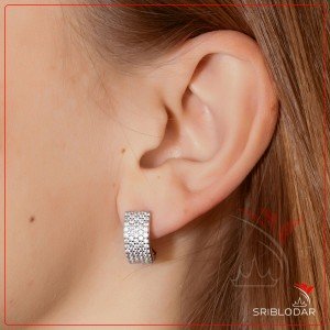 Сережки срібні "П'энца"  ФОТО-SRIBLODAR TM